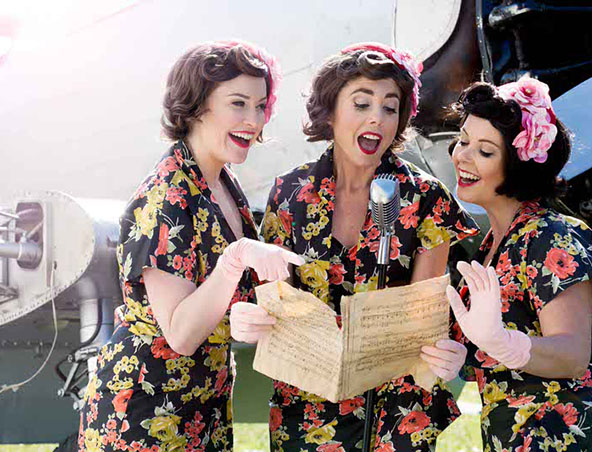 Melbourne Retro Singing Trio - Wartime 1920's Band Group